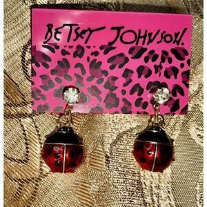 Red Dot Ladybug Earrings